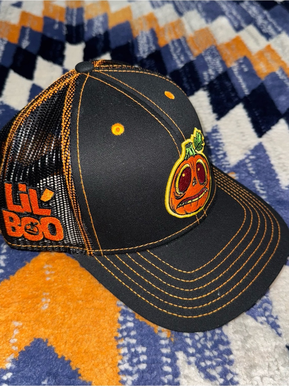 NWT Halloween Horror Nights HHN 33 2024 Lil Boo Trucker Hat Universal Studios